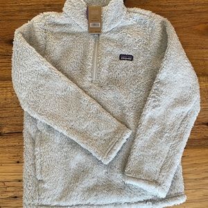 Patagonia girls Los Gatos 1/4 zip NWT